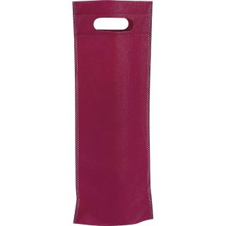 Bag non-woven polypropylene 1 bottle burgundy