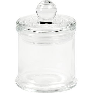 Jar glass lid glass 