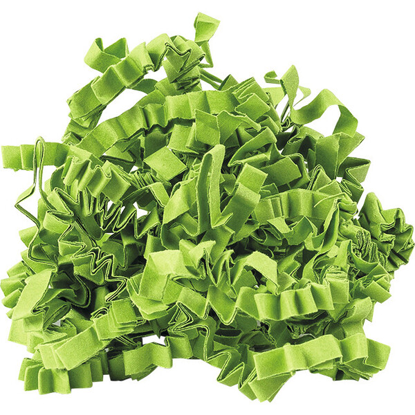 Friz.Pack Crinckle cut paper shred colour lime green - 10 kg box
