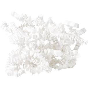 Friz.Pack Crinckle cut paper shred colour white - 10 kg box