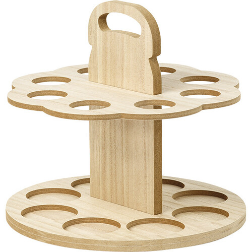 B.Turn Tourniquet bières MDF rond avec poignée 8 Long Neck