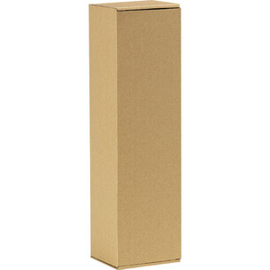 Box wine cardboard kraft/black design 1 bottle delivered...