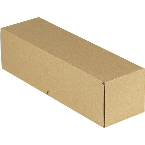 Coffret carton kraft 1 bouteille livré à plat
