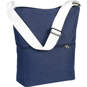 Sac rectangle 2 compartiments / isotherme (H23,5cm) bleu...