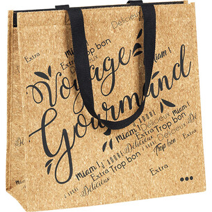 Bag isotherm rectangular VOYAGE GOURMAND cork 2 handles...