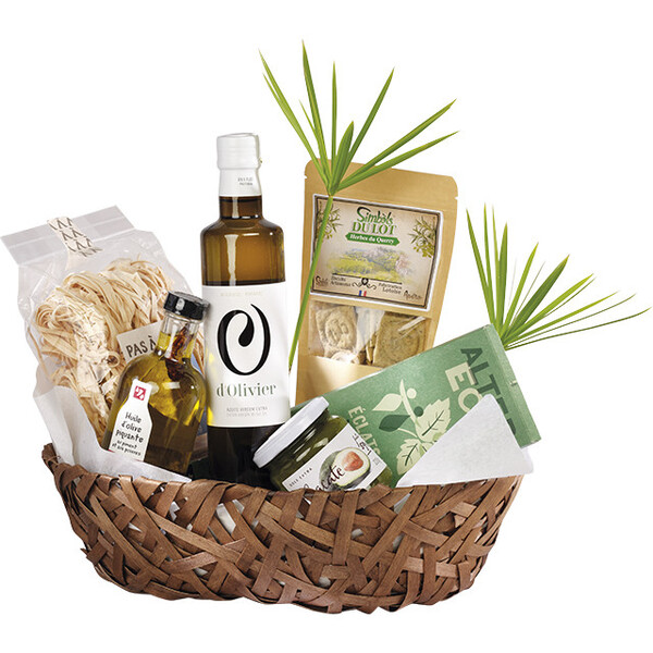 Tray wood oval brown