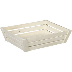 Tray wood rectangular