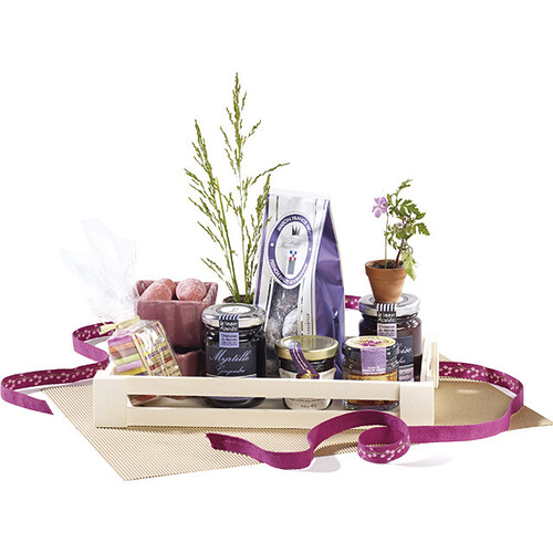 Tray wood rectangular