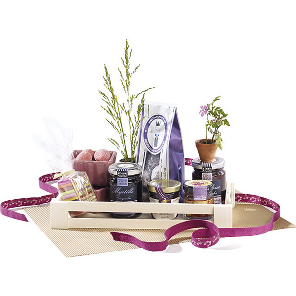 Bandeja madera rectangular calada