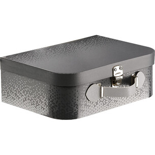 Suitcase cardboard rectangular LIGHTS AND SHADOWS grey/UV...