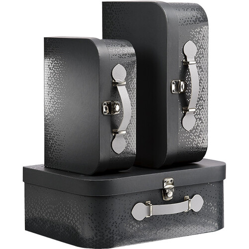 Suitcase cardboard rectangular LIGHTS AND...