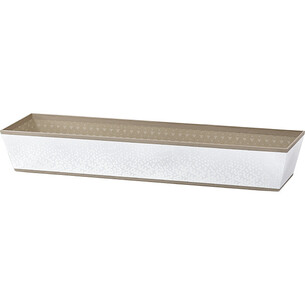 Tray cardboard rectangular white/brown/UV printing LIGHTS...