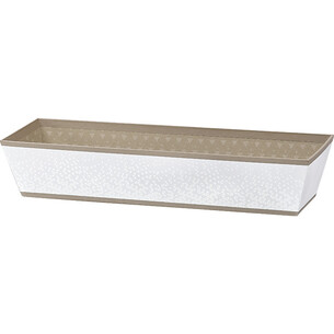 Tray cardboard rectangular white/brown/UV printing LIGHTS...