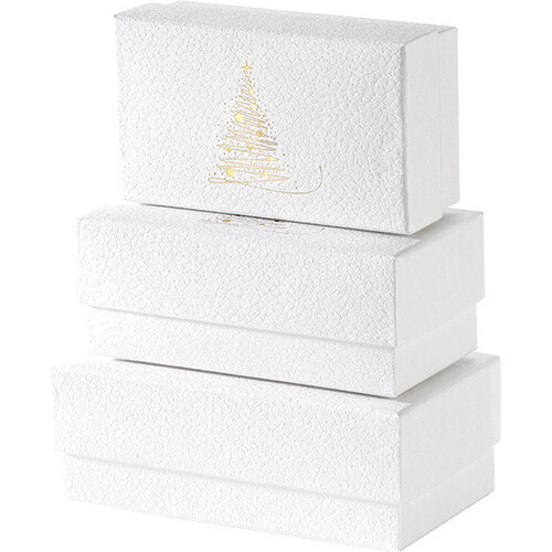Coffret carton ballotin chocolats ECLATS DORES...