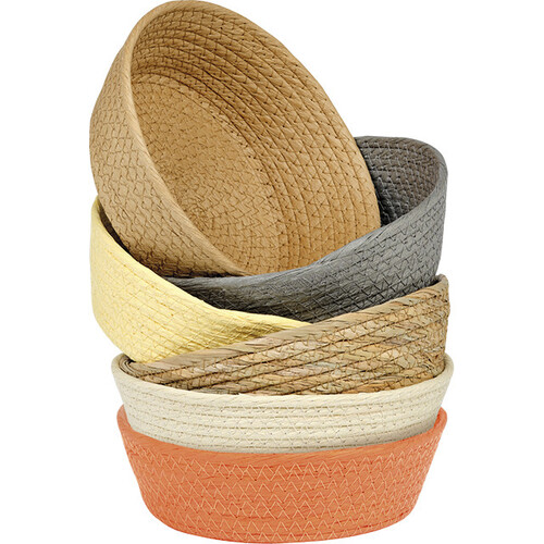 Tray paper rope round nature