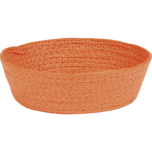 Tray paper cord round orange