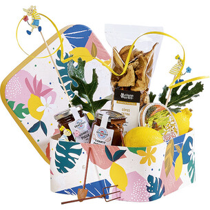 Box cardboard square CITRUS GARDEN 2