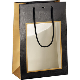Bag paper copper/black/UV Printing PET window rope... 2