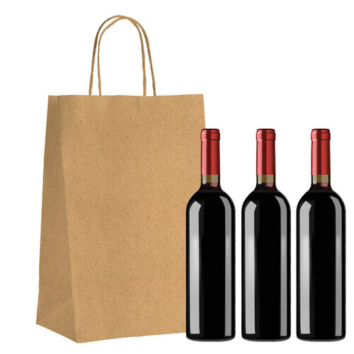 Saco de papel kraft castanho 100g foles...