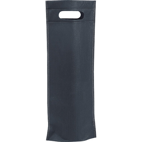 Bolsa 1 botella de polipropileno color negro