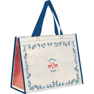 Bag non-woven polypropylene MERRY CHRISTMAS wood...