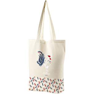 Tote Bag cotton natural 1 00% COCORICO 2 handles