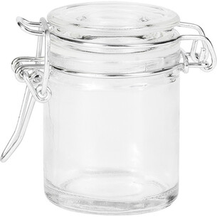 Bocal verre fermeture métal 45 ml