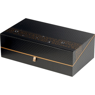 Box cardboard rectangular SAVOUREUX black/copper 2