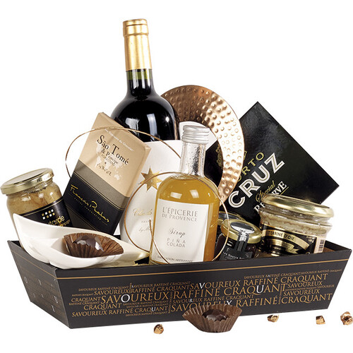 Tray cardboard rectangular SAVOUREUX...