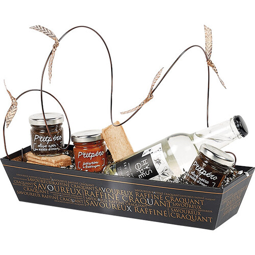 Tray cardboard rectangular SAVOUREUX...