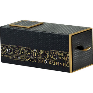 Coffret carton rectangle 2 compartiments tirette... 2