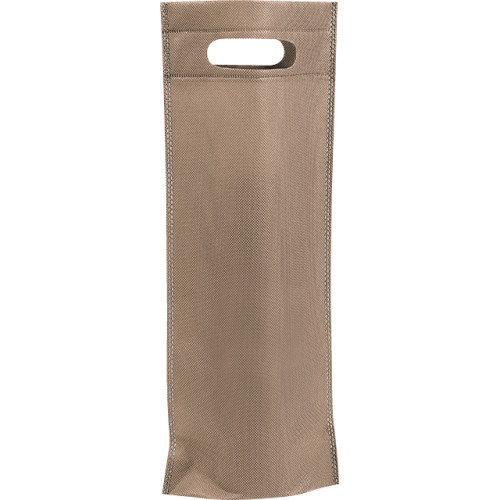 Bag non-woven polypropylene 1 bottle camel brown