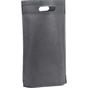 Bolsa 2 botellas de polipropileno color gris