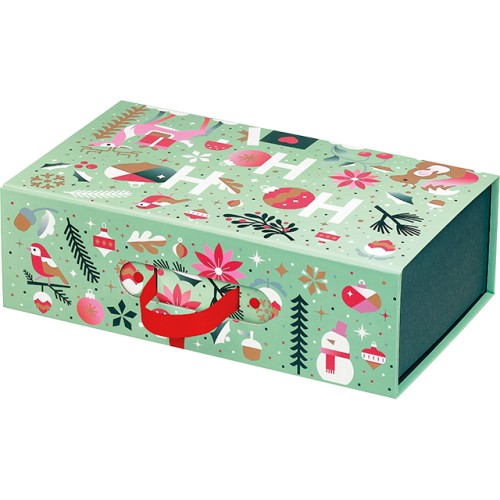Coffret carton rect. JARDIN D'HIVER...