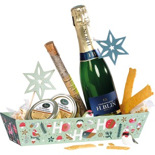 Bandeja cartão retangular JARDIM DE INVERNO...