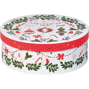 Box cardboard round CHRISTMAS ANTICIPATION...