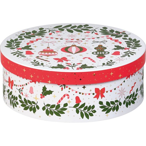 Box cardboard round CHRISTMAS ANTICIPATION...