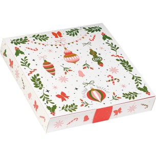 Caixa cartão quad. Calendário Adv VIVA O NATAL...