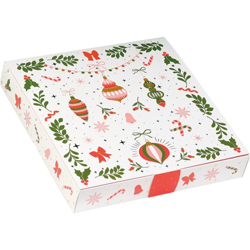 Box cardboard sq. Advent calendar CHRISTMAS...