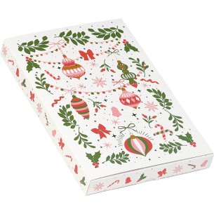 Coffret carton rect. Calendrier Avent VIVEMENT NOEL...