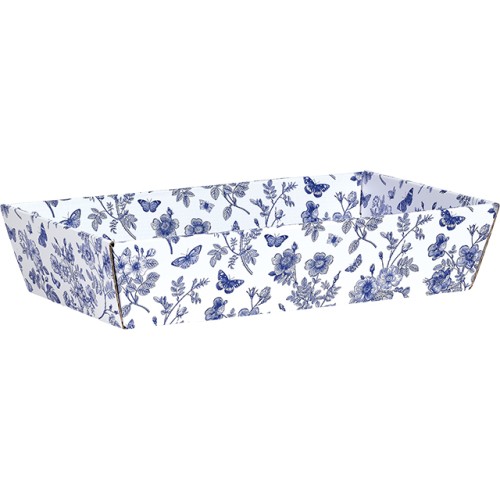Corbeille carton rectangle TOILE DE JOUY...