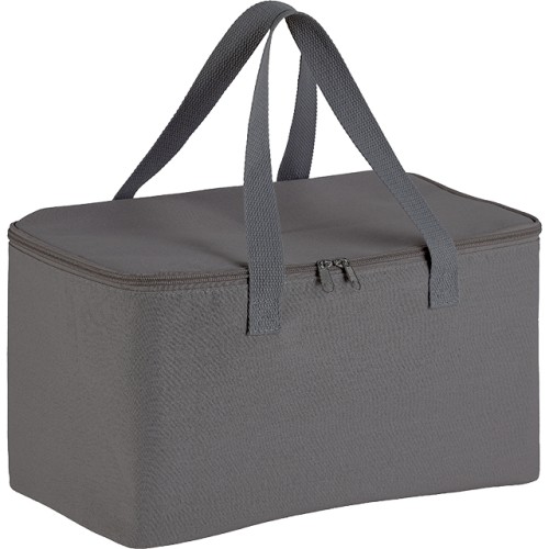 Sac isotherme rectangle polyester gris 2 anses...