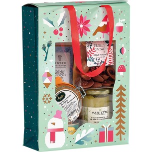 Bag paper foldover WINTER GARDEN...