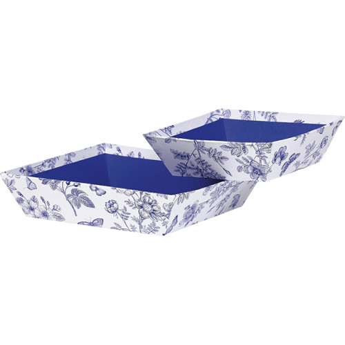 Tray cardboard square CLASSIC TOILE DE JOUY...