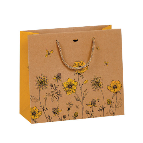 Bag paper kraft COUNTRYSIDE AWAKENING yellow...