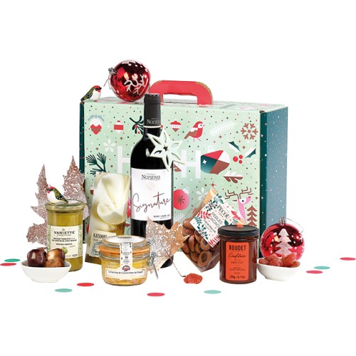 Valisette carton rectangle JARDIN D'HIVER...