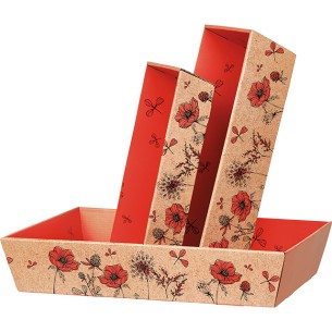 Tray cardboard rectangular COUNTRYSIDE AWAKENING... 2