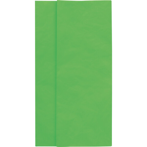 Papel de seda cor verde - Pacote de 240 peças