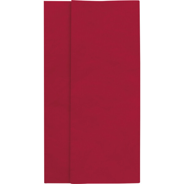 Papel de seda cor borgonha - Pacote de 240 peças