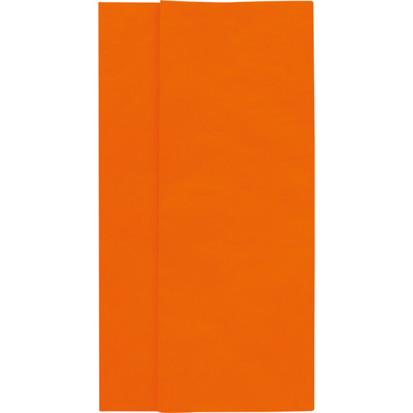 Papel de seda color naranja - Paquete de 240 piezas